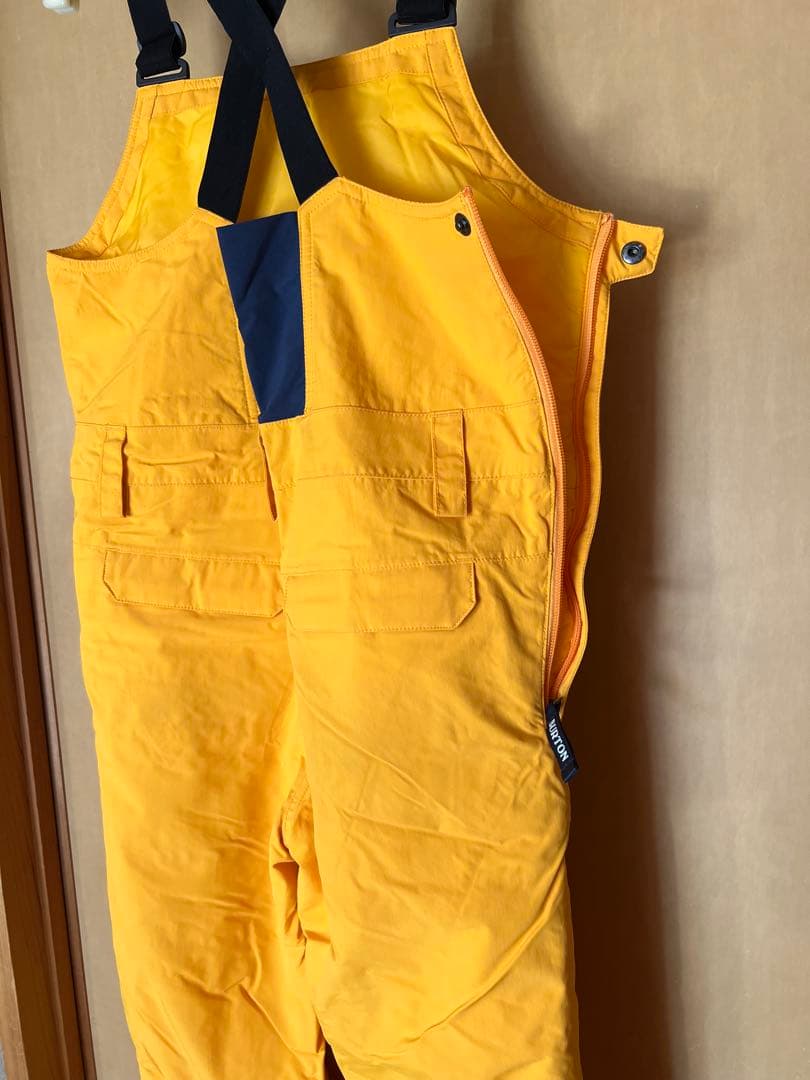 上下セット 子ども用 スノーボードウェア バートン イエロー/ブルー