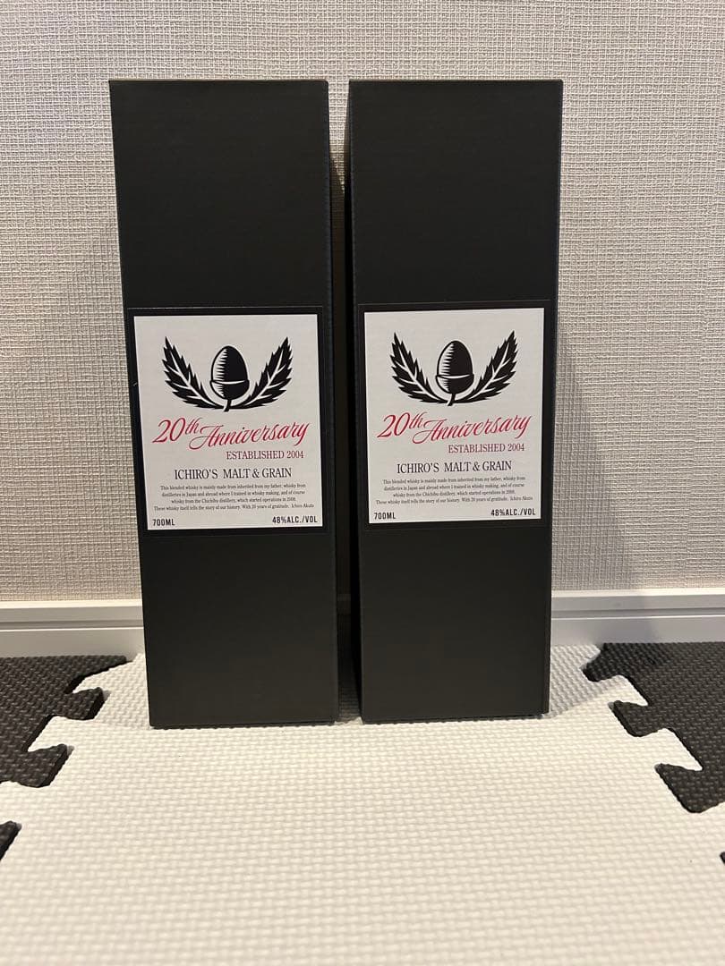 【2本セット】イチローズモルト&グレーン20th アニバーサリーエディション
