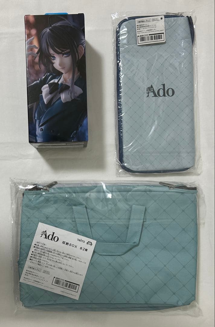 Ado ROUND1限定　フィギュア、ペンライトケース、収納ボックス　３点セット