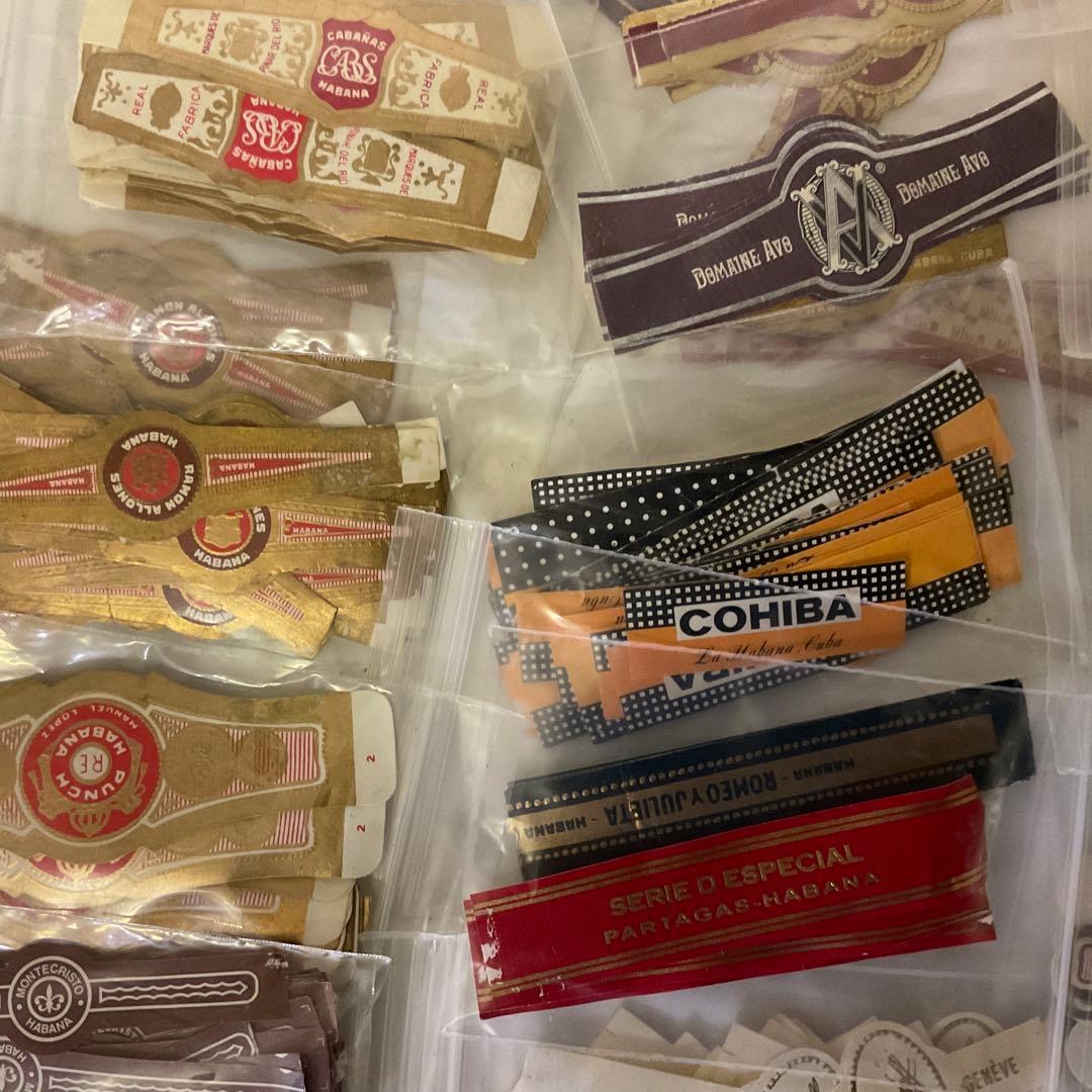 希少品　キューバ葉巻ヴィンテージ帯　ヴィンテージ　シガーバンド