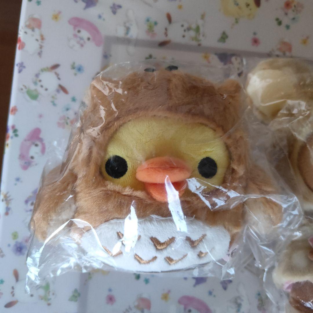 リラックマとフクロウのぬいぐるみセット