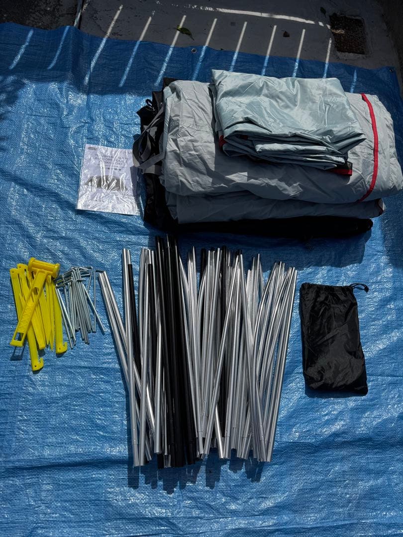 極美品　使用2,3回　コールマン タフスクリーン2ルームハウスLDX＋