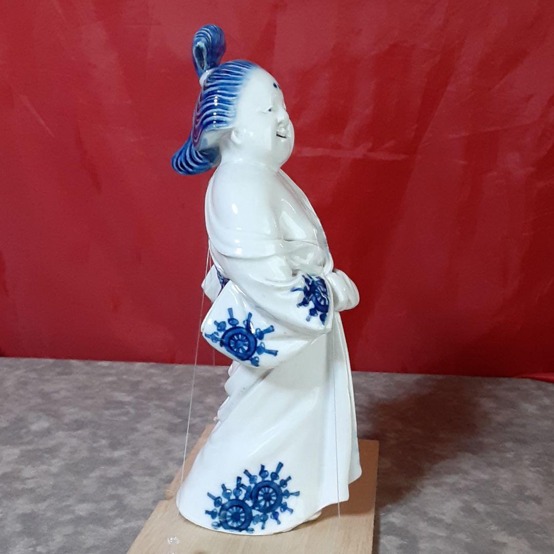 平戸焼　お福人形　三河内焼