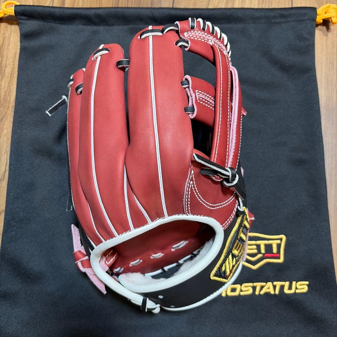 ZETT PROSTATUS 軟式オーダーグラブ　内野手用　プロステイタス