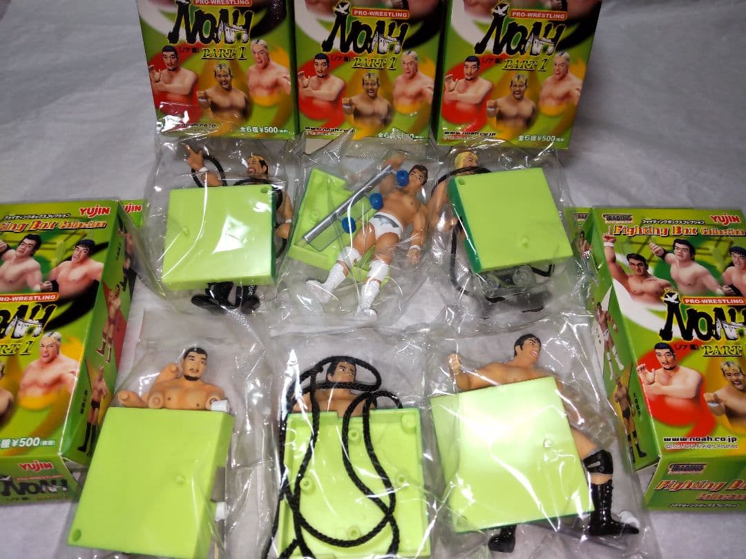 ファイティングボックスコレクション YUJIN プロレス フィギュア セット
