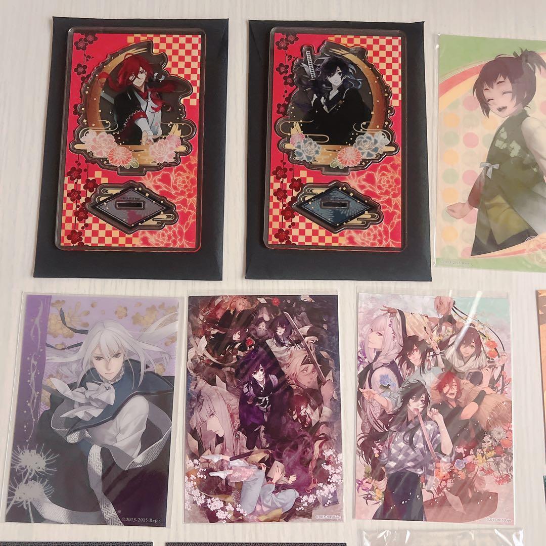 【画像複数枚】 剣が君 グッズセット 螢 左京 アクスタ 缶バ 色紙 rejet