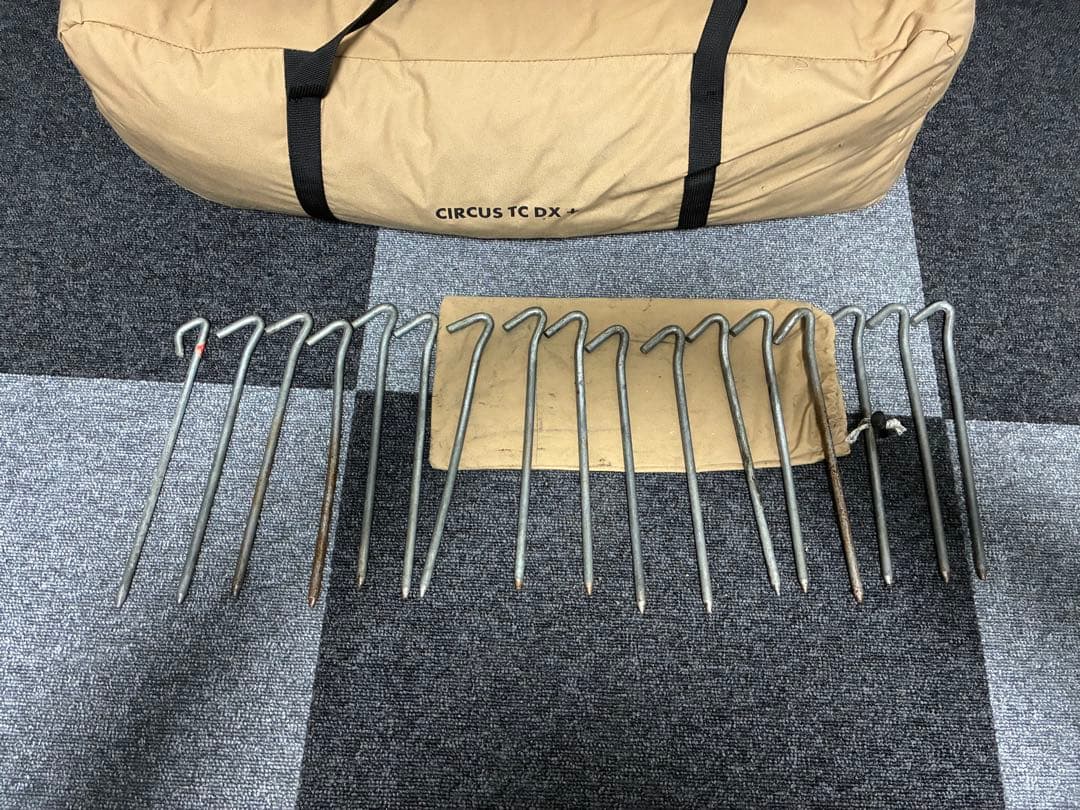 サーカスTC DX＋ キャンプテント+フロントフラップ（専用メッシュ窓付き）