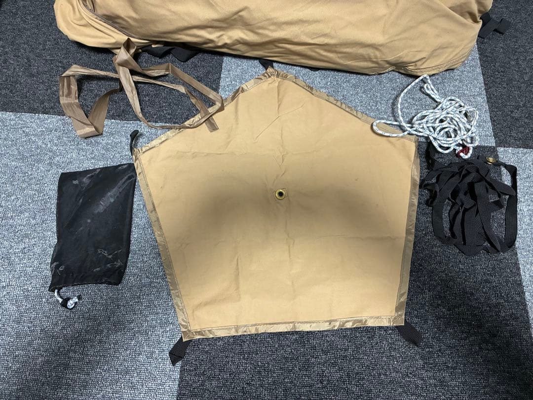 サーカスTC DX＋ キャンプテント+フロントフラップ（専用メッシュ窓付き）