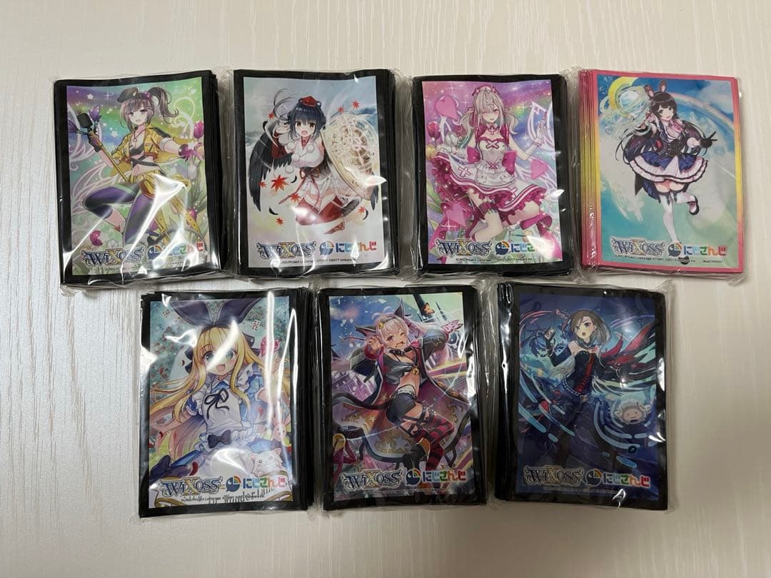 【未開封】にじさんじ　スリーブセット　ウィクロスコラボ