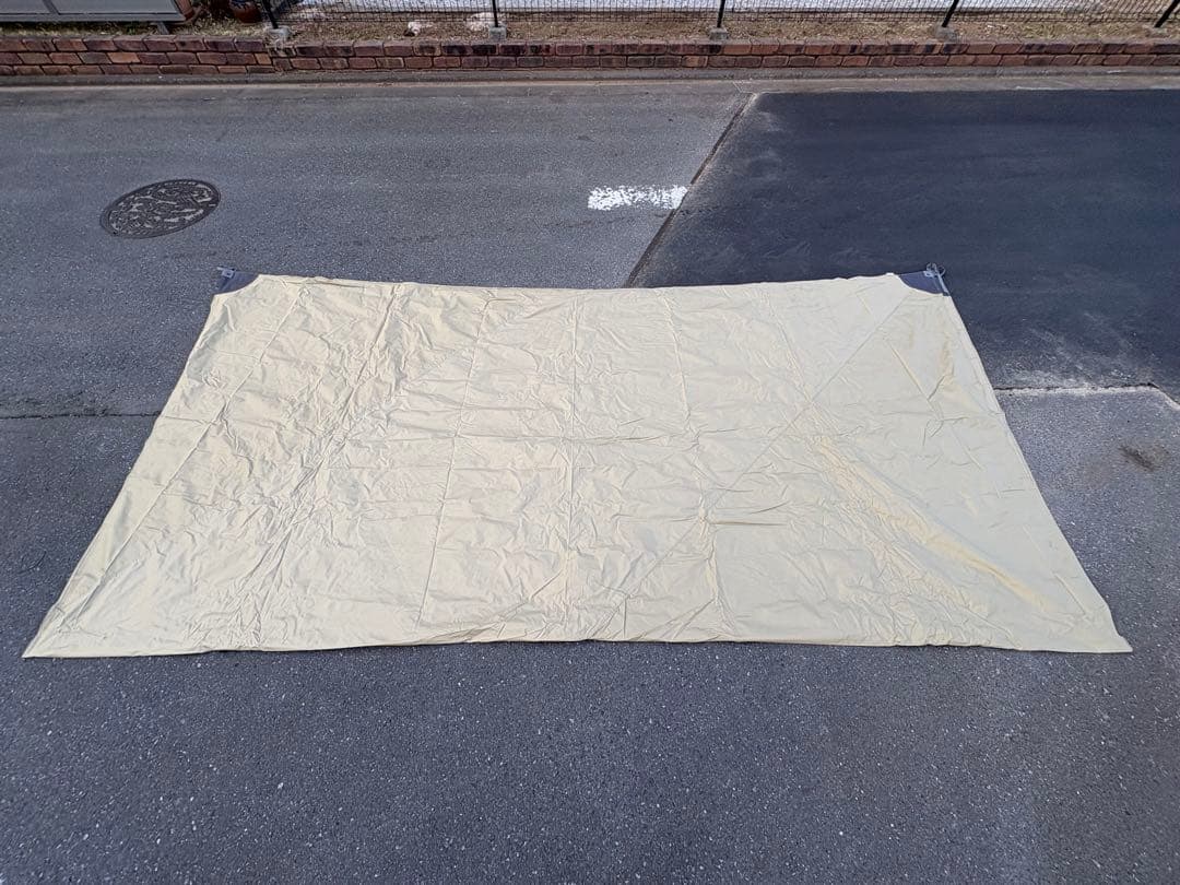 エバニュー　EVERNEW TCタープ TC3 タン　ベージュ　ポリコットン