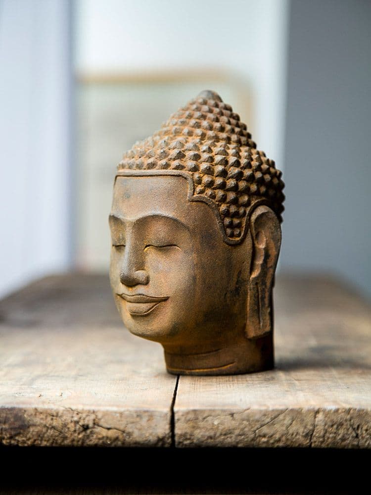 仏教美術 仏頭 装飾品 工芸品 美術品 置物