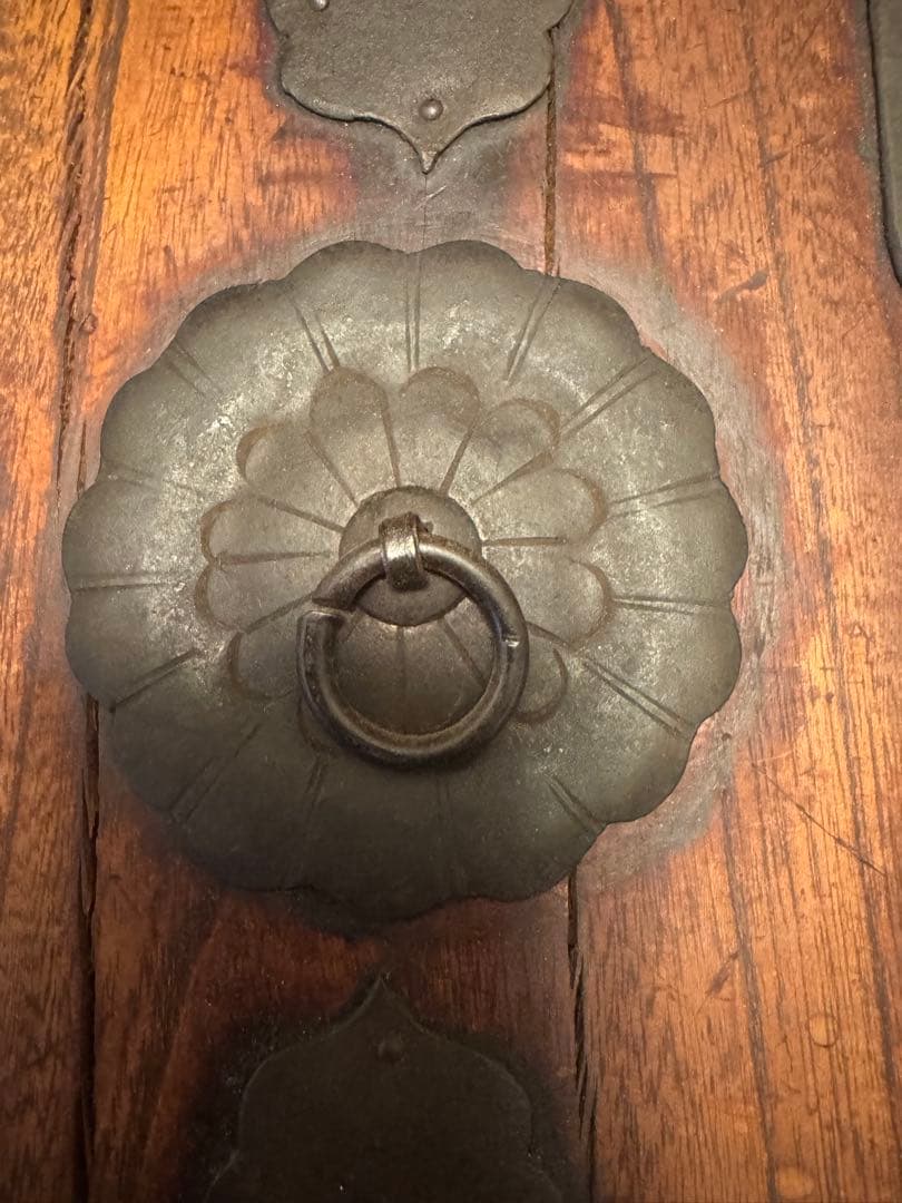 舟箪笥　扉のみ　当時物　美品