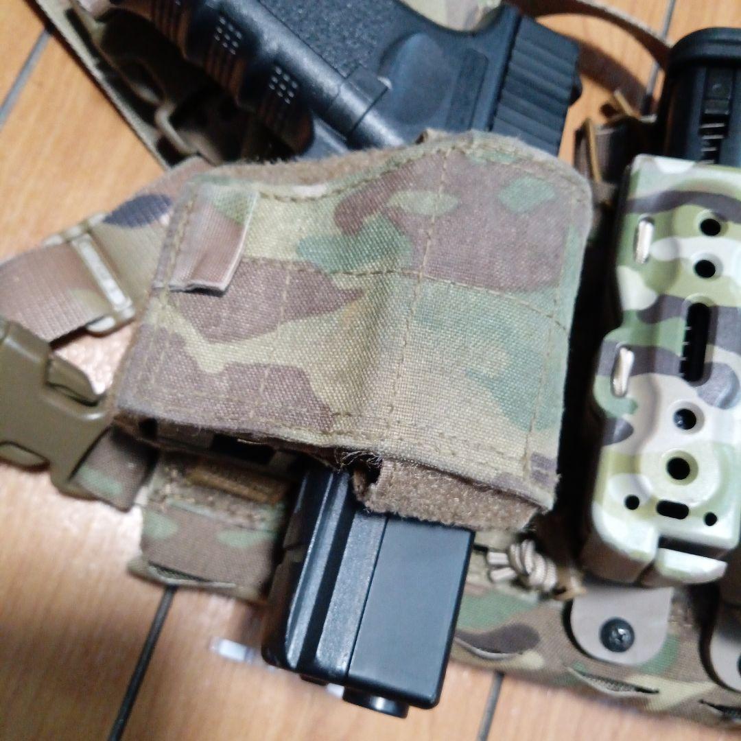 マイクロチェストリグ　マルチカム　付属品付き