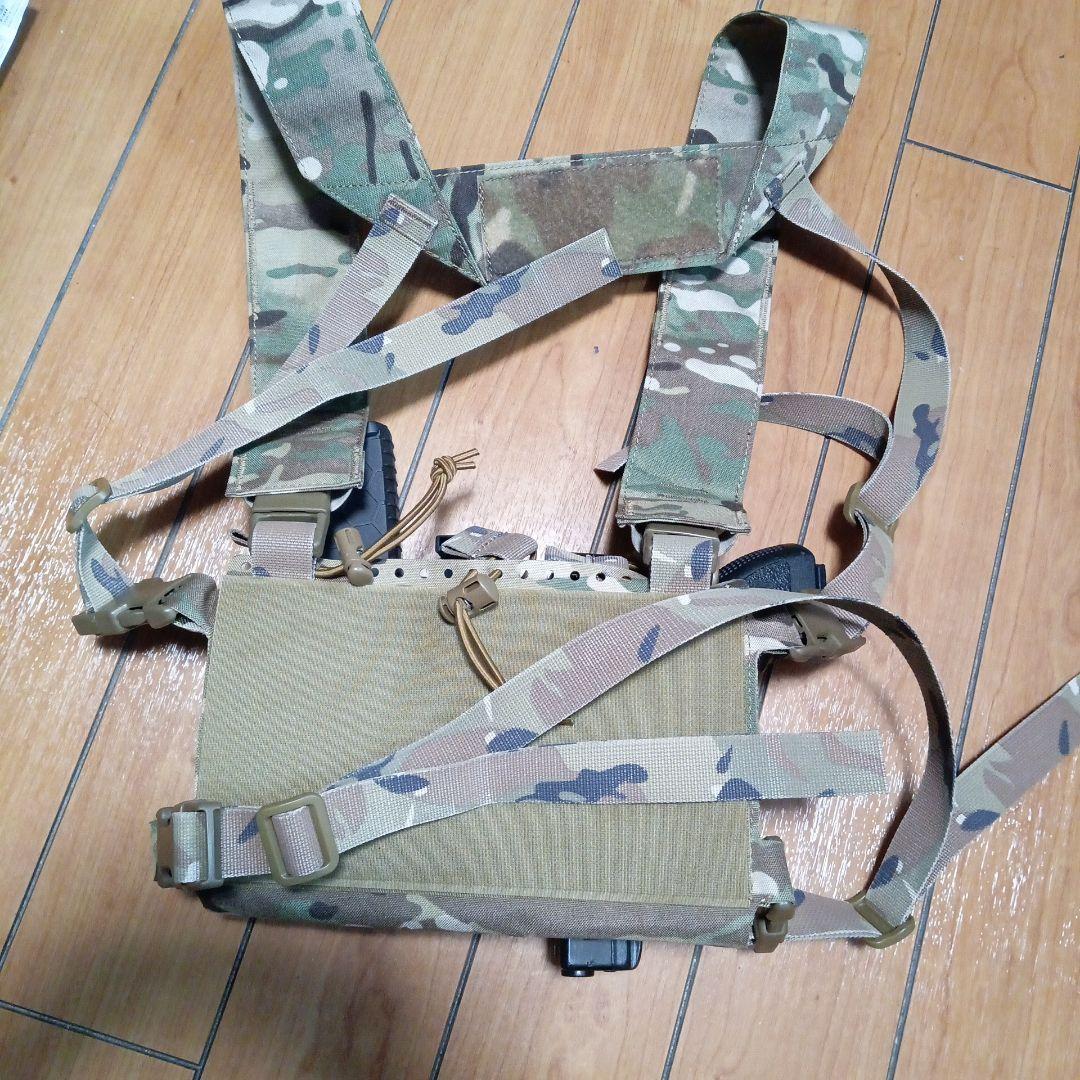 マイクロチェストリグ　マルチカム　付属品付き