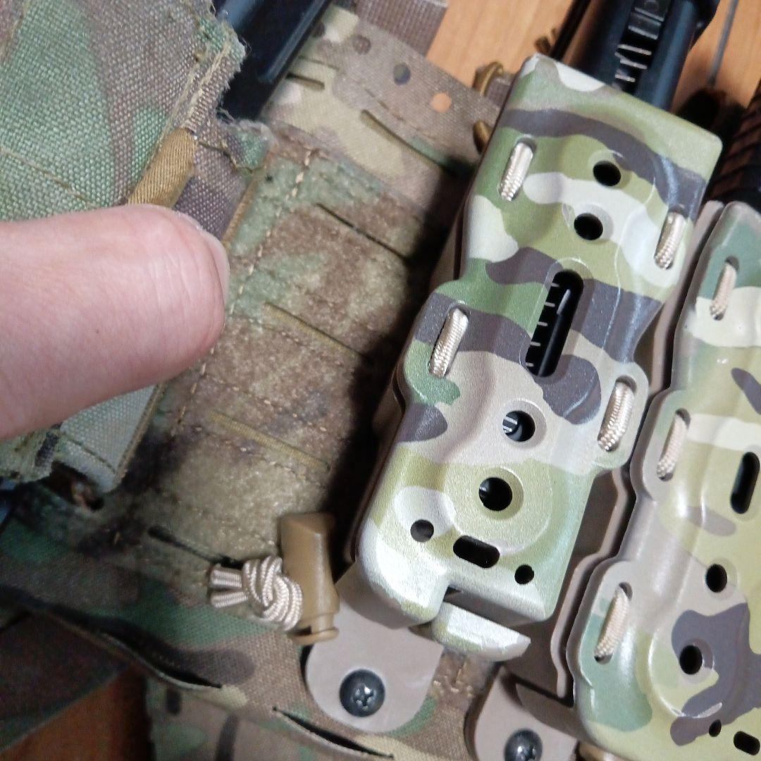 マイクロチェストリグ　マルチカム　付属品付き