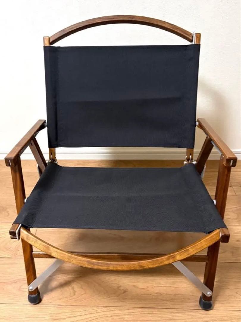 【美品】カーミットチェア ウォールナット 艶なしアメリカ製・純正シート収納袋付き