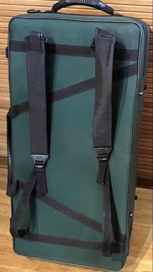 BAM ダブルケース　バイオリン　ビオラ　グリーン