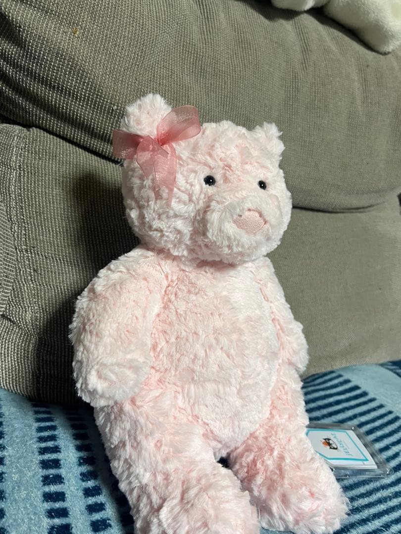  Leola bear Mサイズ ピンク