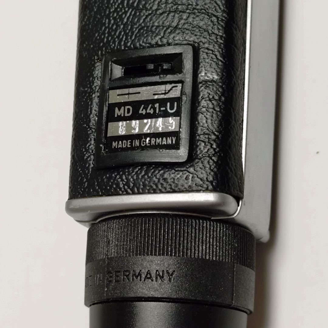 Sennheiser　MD441-U ダイナミックマイク マイクホルダー付き