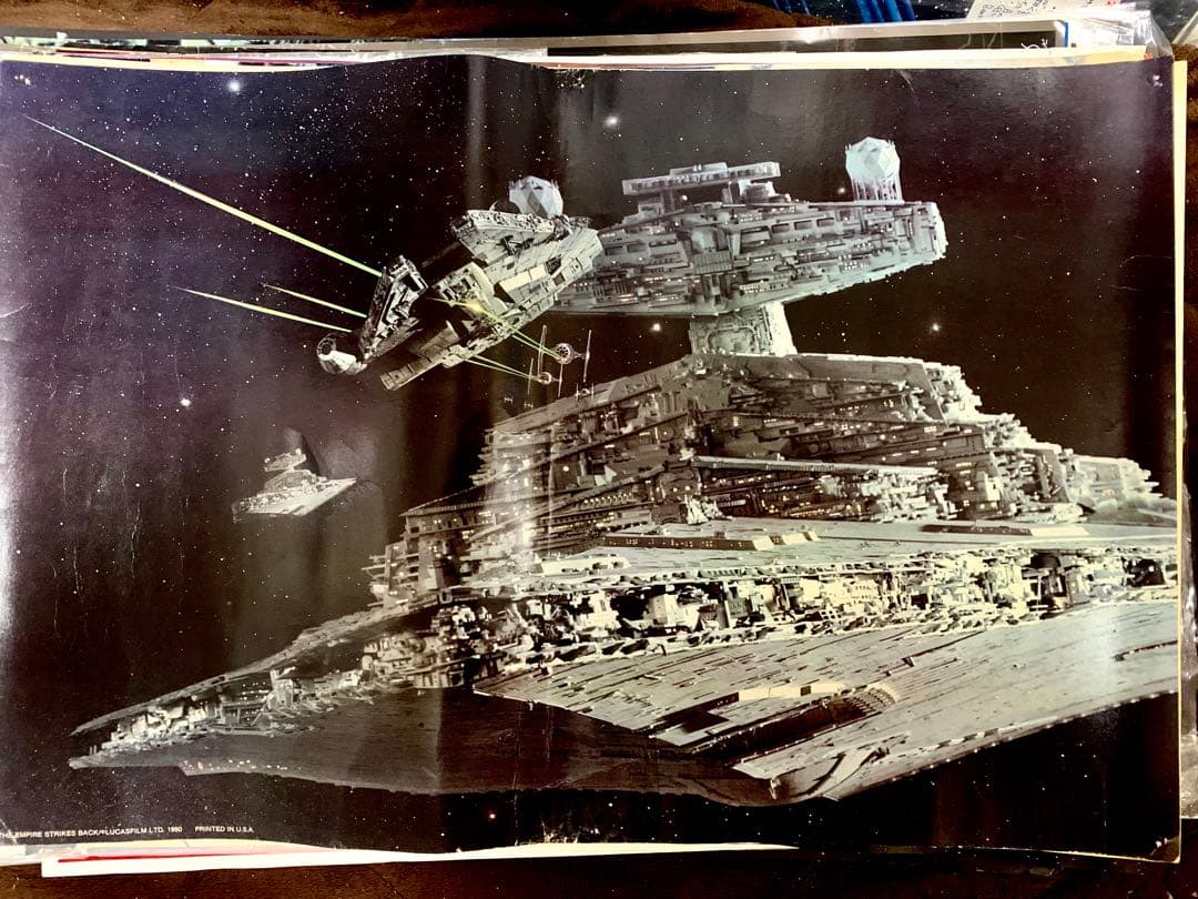 SW2 ポスター　Ｂ２　スターウォーズ　エピソード５　帝国の逆襲 アメリカ製