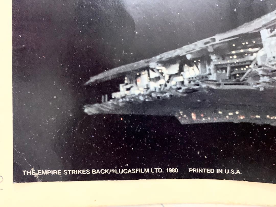 SW2 ポスター　Ｂ２　スターウォーズ　エピソード５　帝国の逆襲 アメリカ製