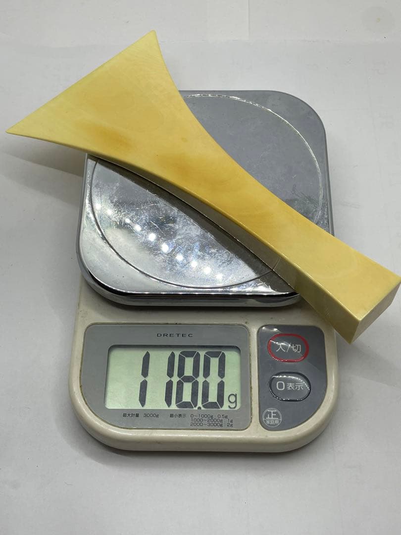 天然素材　バチ　重さ約　118g