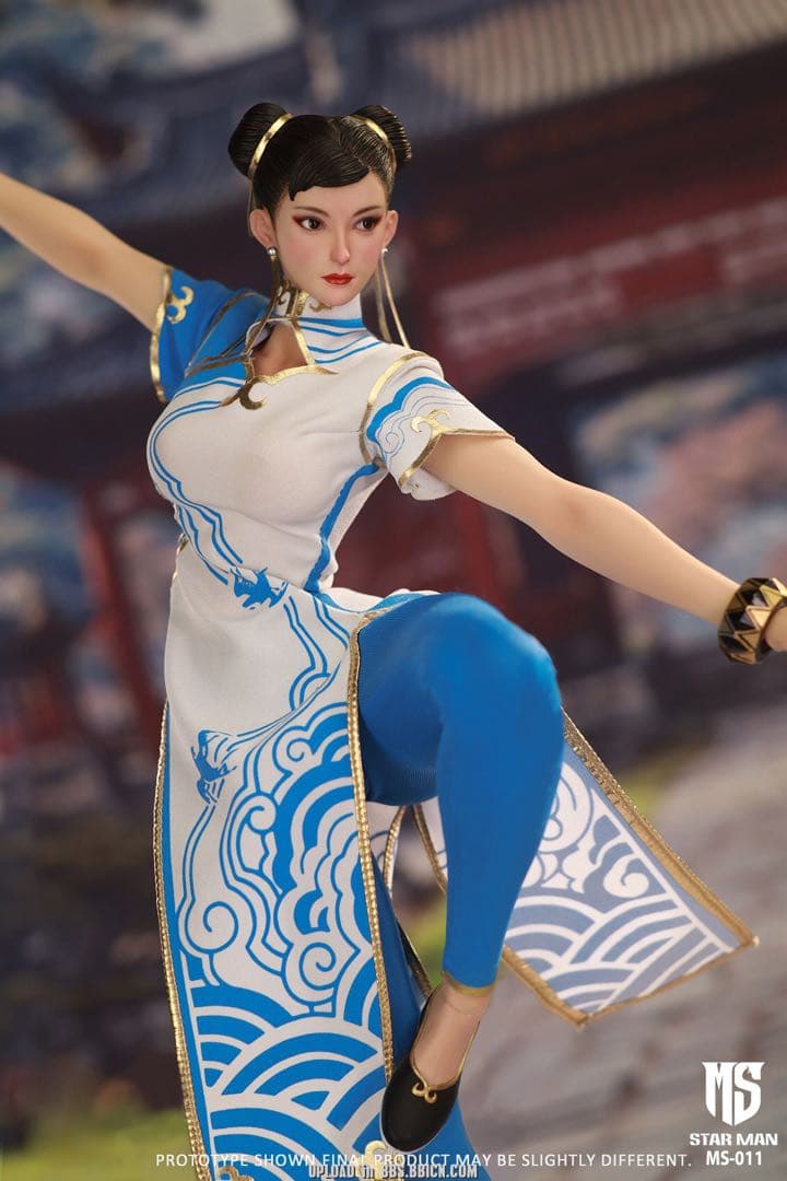 STARMAN女格闘家 Chun-li 1/6 アクションフィギュアMS-011