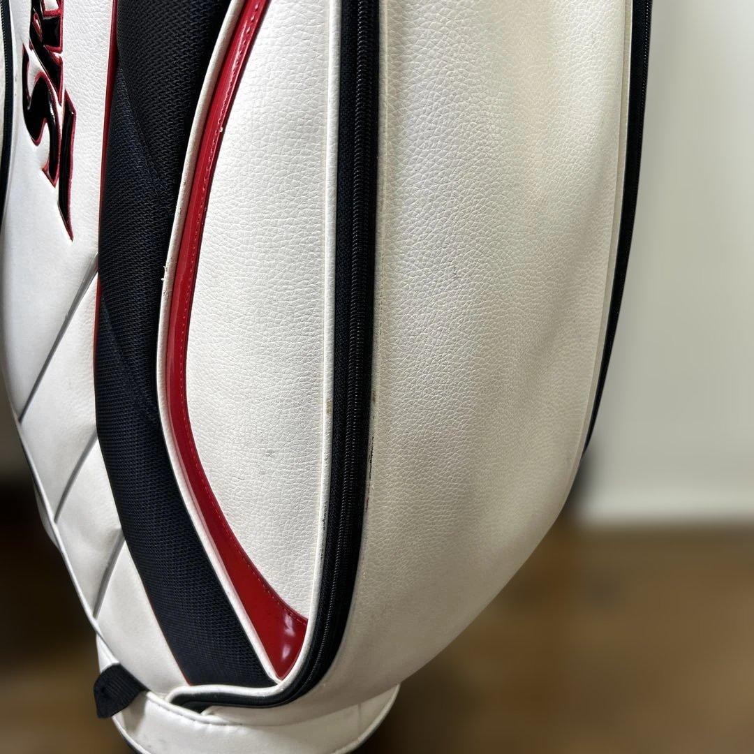 スリクソン　9.5型キャディバッグ　ホワイト系色