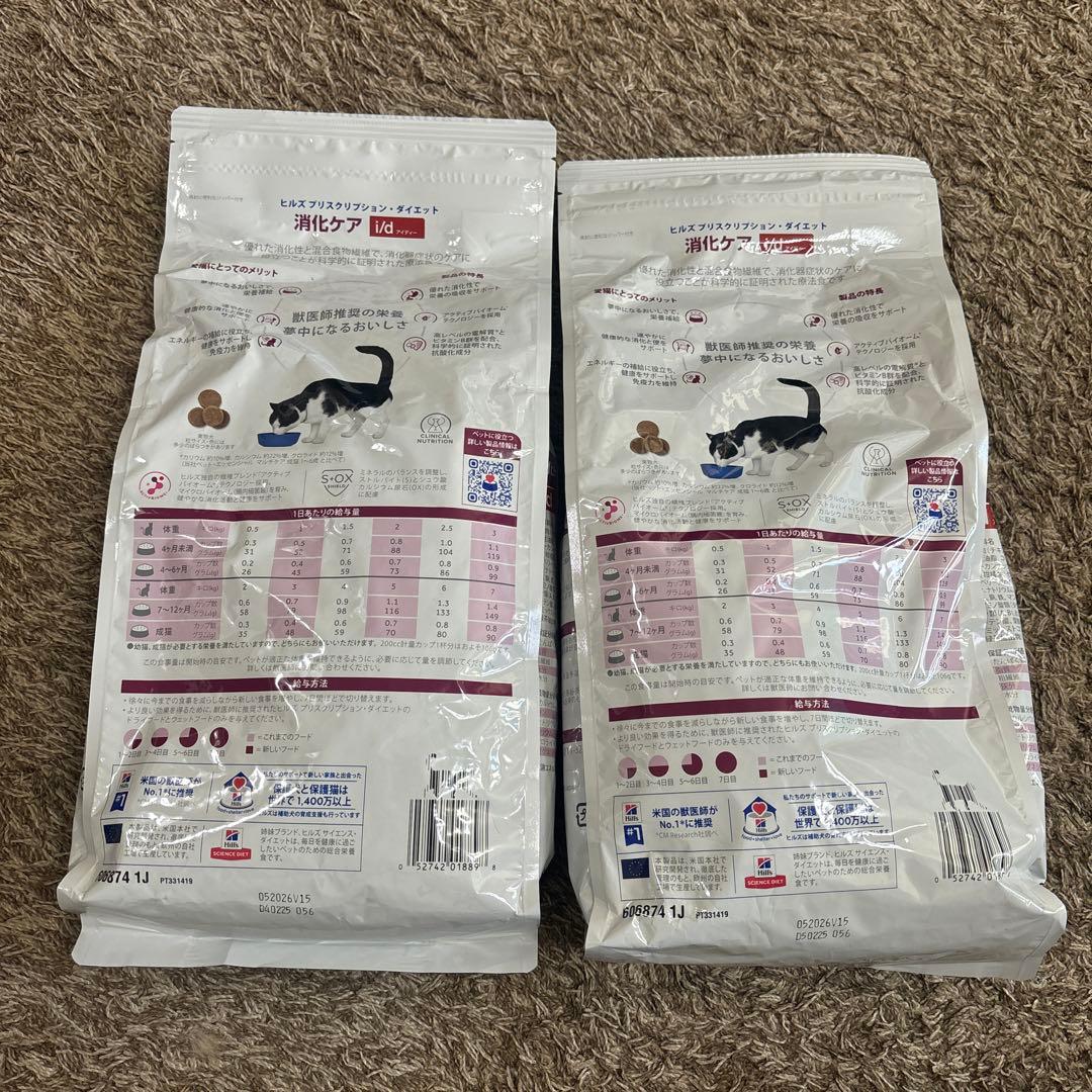 Hill's i/d 消化ケア 療法食 2kg 2袋セット