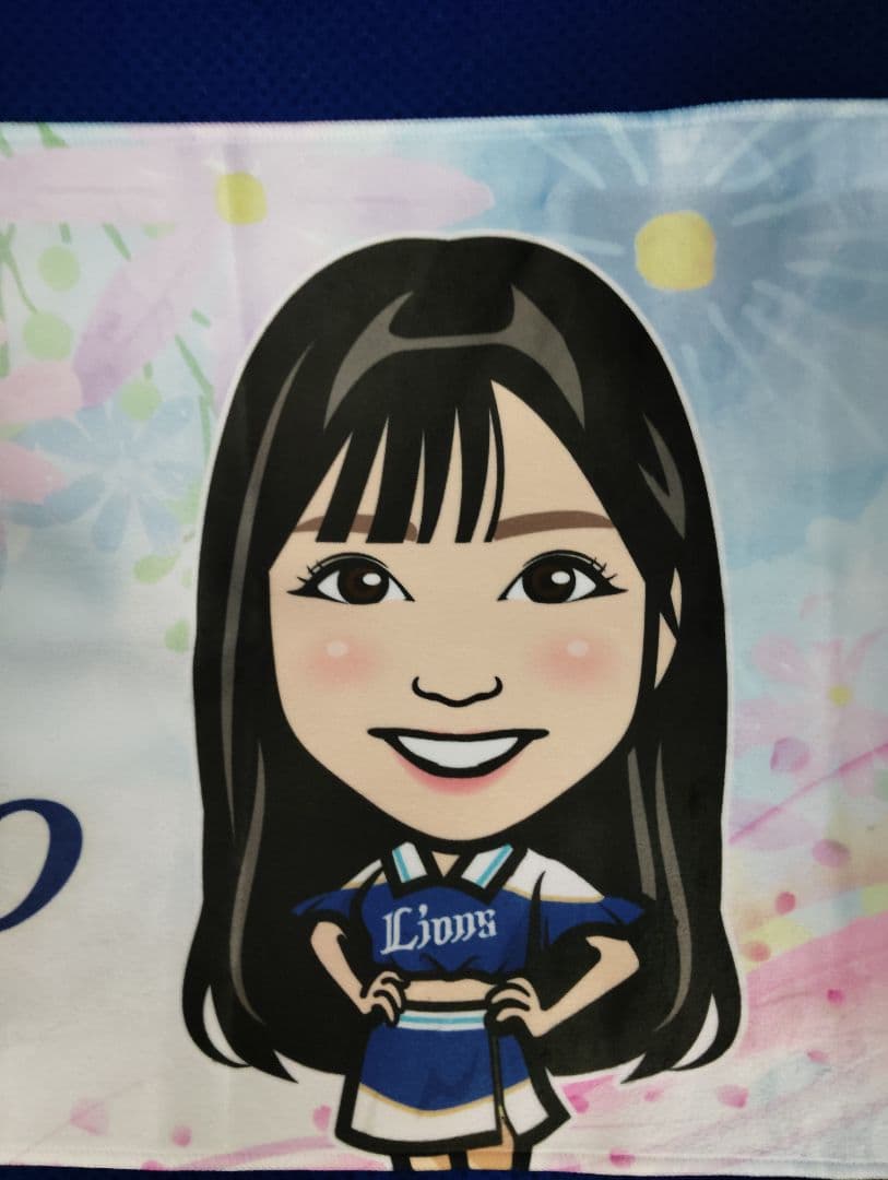 SR タオル Mayuko 埼玉西武ライオンズ　bluelegends ガチャ