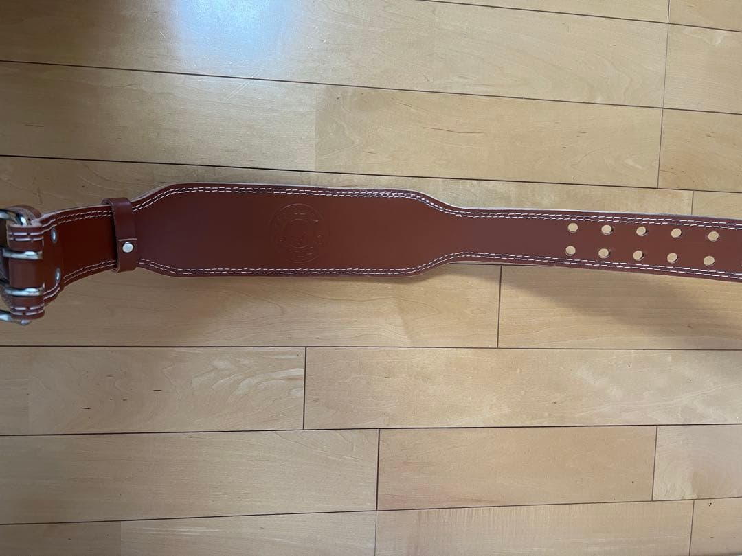 ゴールドジム(GOLD`S GYM) プロレザーベルト サイズM