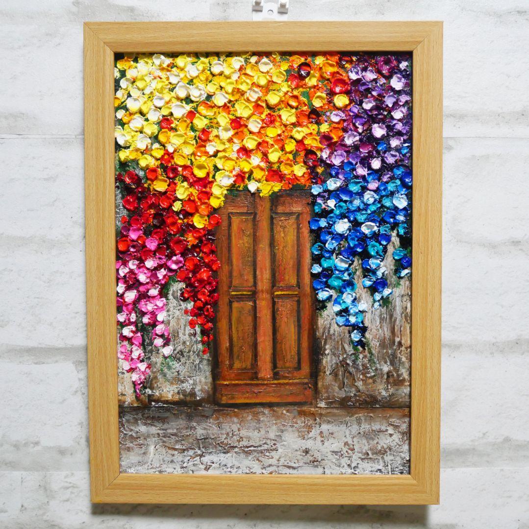 油絵 油彩 油彩画 絵 絵画 【扉】