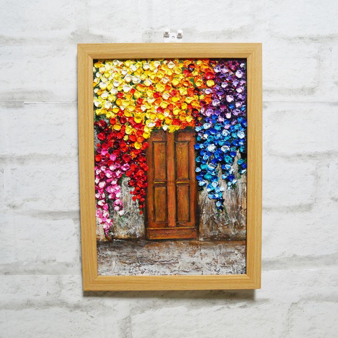 油絵 油彩 油彩画 絵 絵画 【扉】