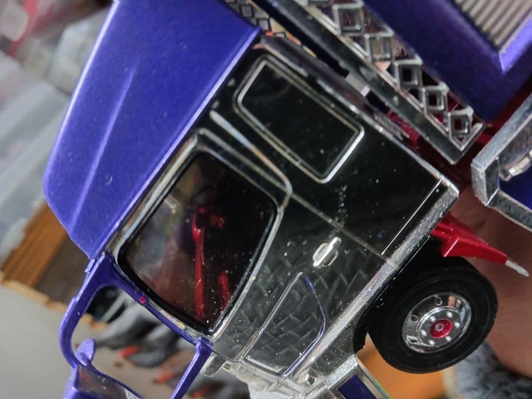 1/32アオシマデコトラプラモデル/ダンプ、2t箱車2台セット