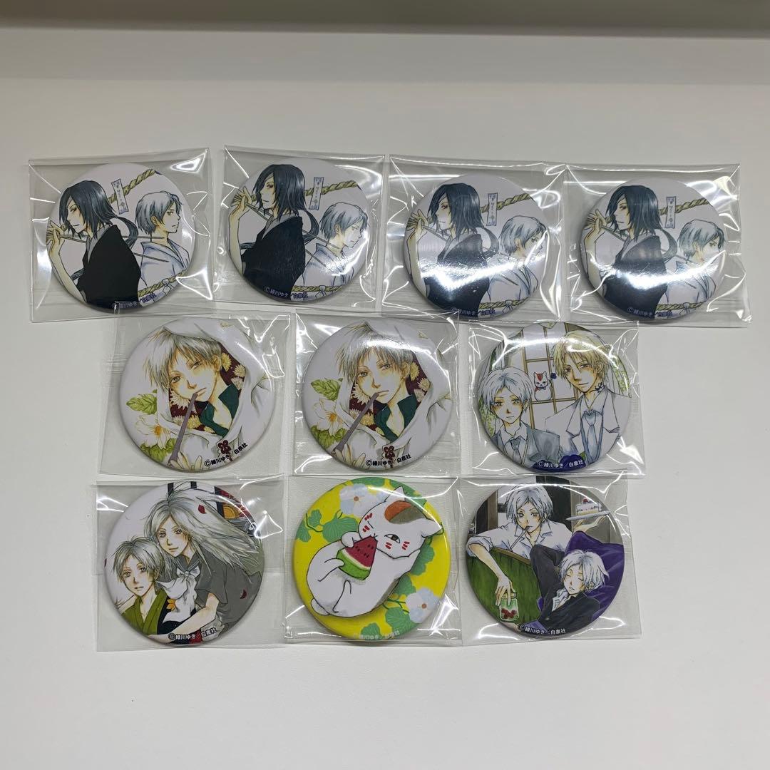 夏目友人帳　缶バッジ　まとめ売り