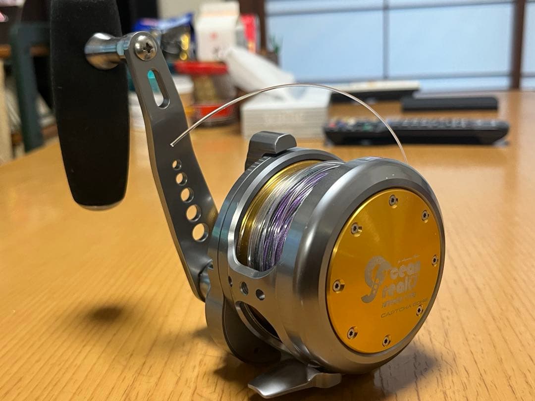 オーシャンフリークス　キャプチャ60hgナロー 右巻き　ガンメタ/ゴールド