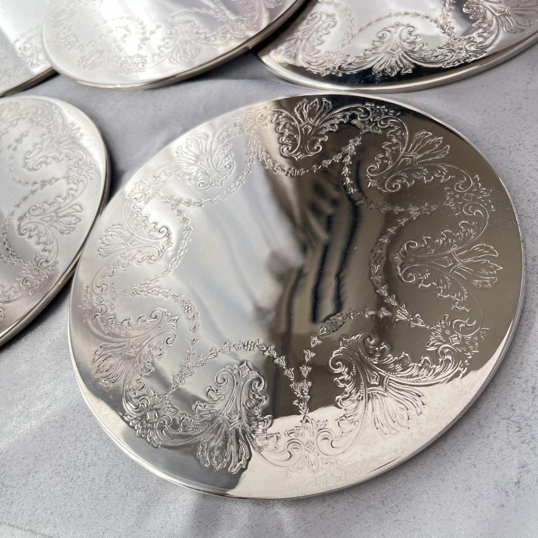 【英国】 プレースマット 8枚17cm / サービングマット 2枚23cm