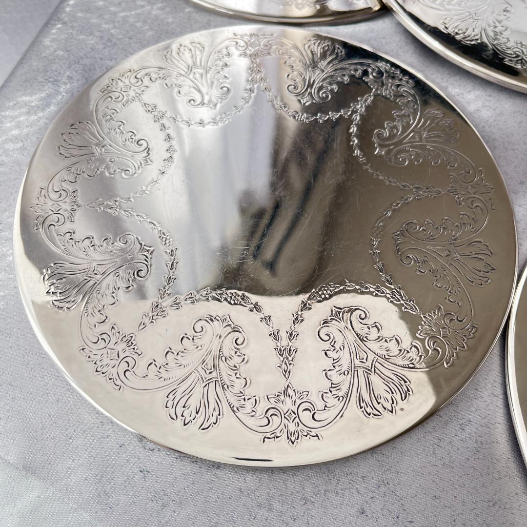 【英国】 プレースマット 8枚17cm / サービングマット 2枚23cm