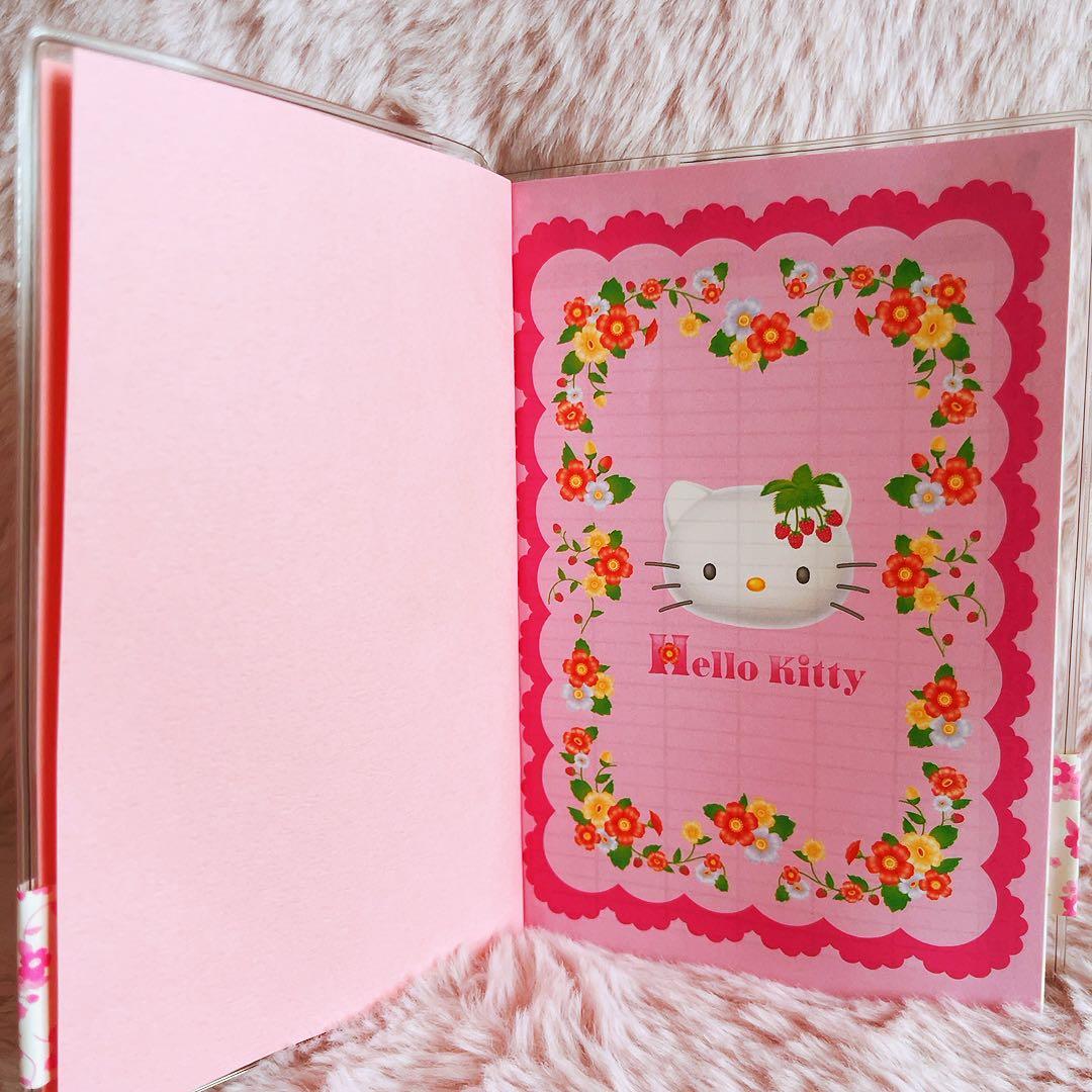 希少レア　ハローキティ　フリーダイアリー　フルーツ　ハナ　2001 サンリオ
