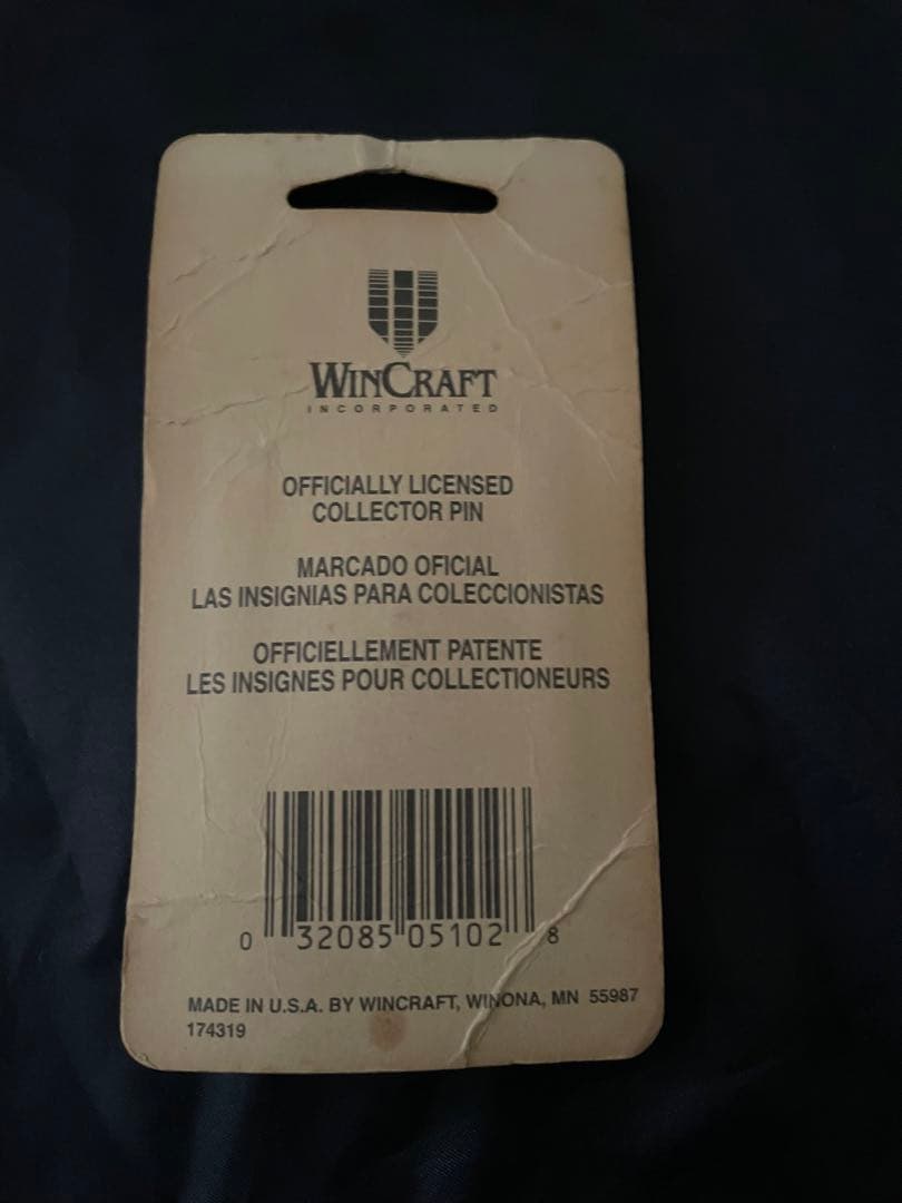 激レア 未開封 野茂英雄 ピンバッジ プロ野球　海外正規店購入