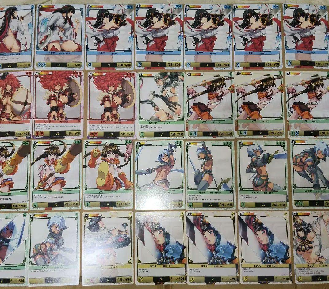 クイーンズブレイド ザ・デュエル カード 150枚