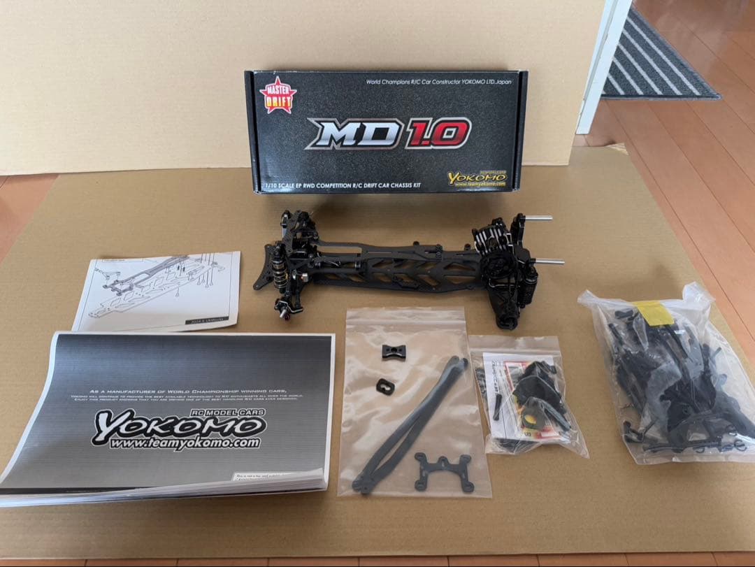 ヨコモ　MD.1.0 組み立て済みシャーシ