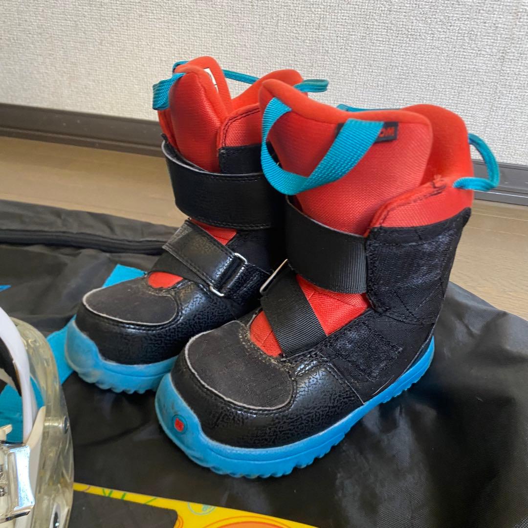 バートン　キッズ　 スノーボード3点セット　90