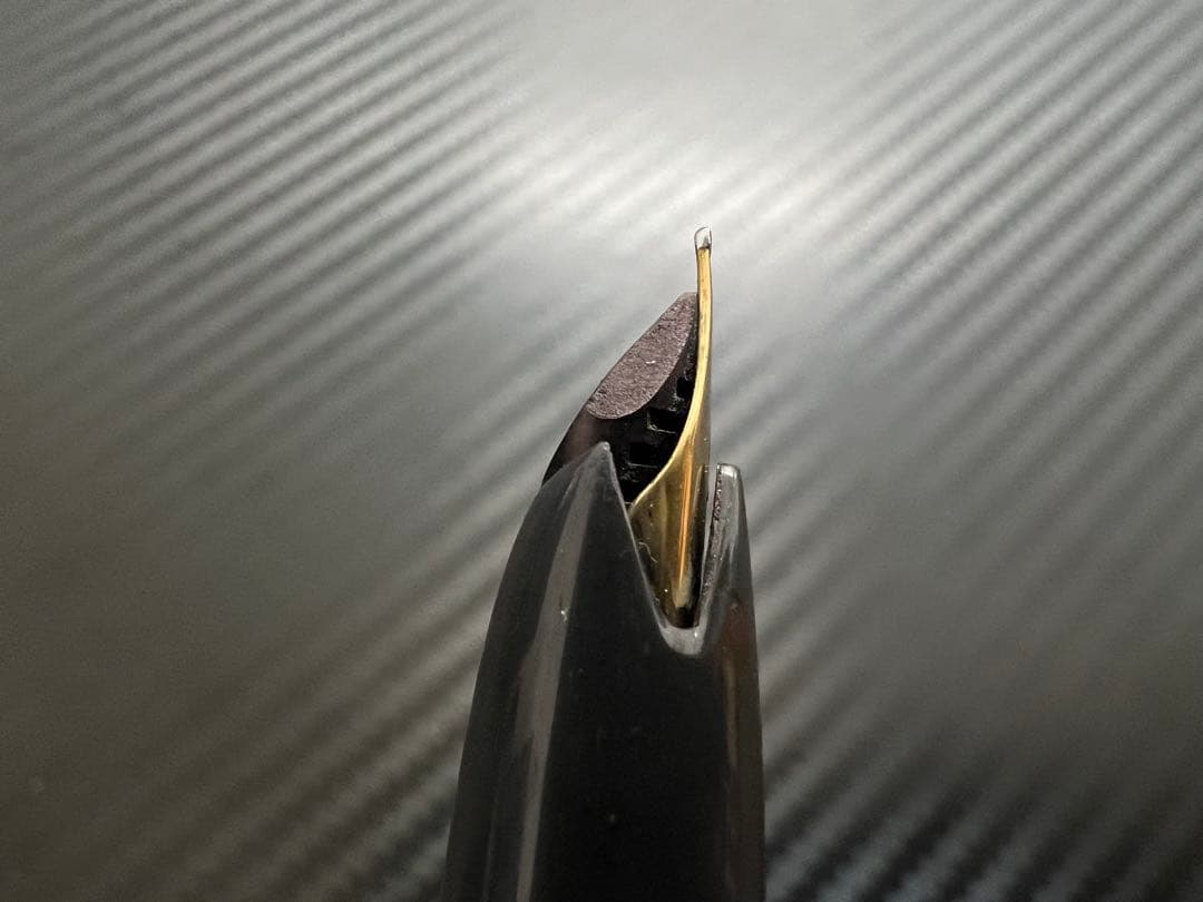 モンブラン マイスターシュテュック No.12 万年筆 グレー EF 極細字