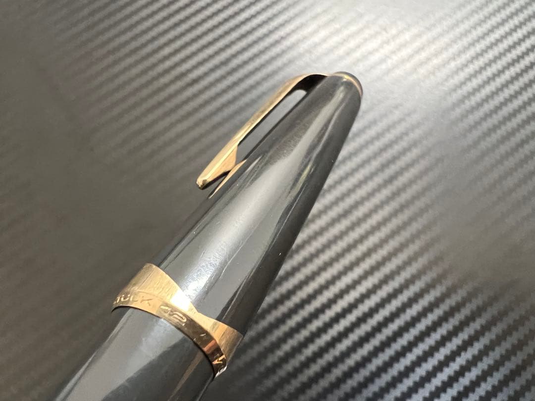 モンブラン マイスターシュテュック No.12 万年筆 グレー EF 極細字