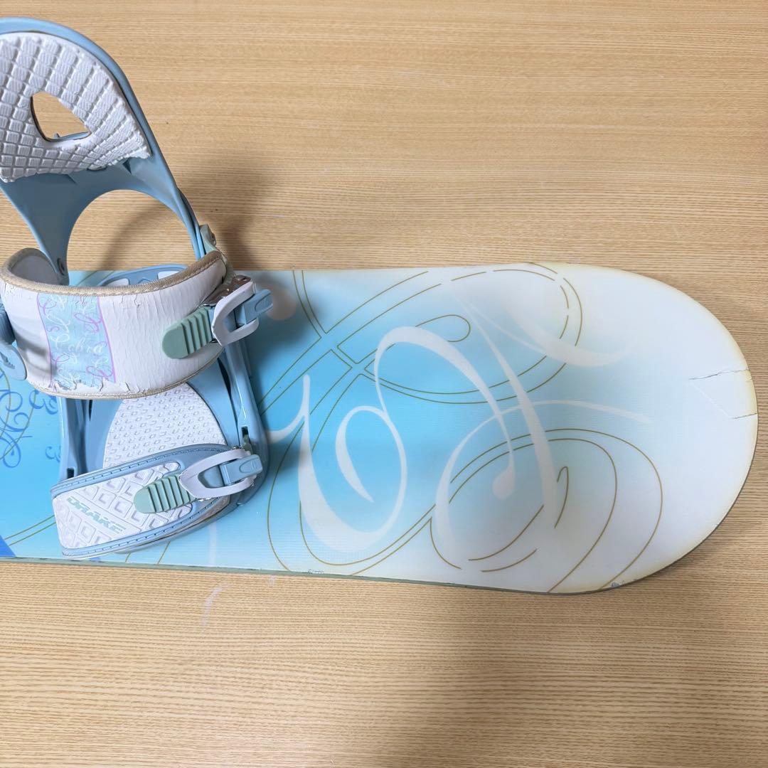 M3 DRAKE 初心者おすすめ　レディーススノーボード　2点セット 139cm