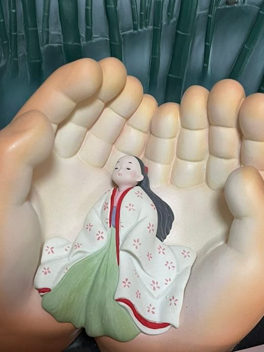 スタジオジブリ　かぐや姫の物語　フィギュアオブジェ　高畑勲　宮崎駿