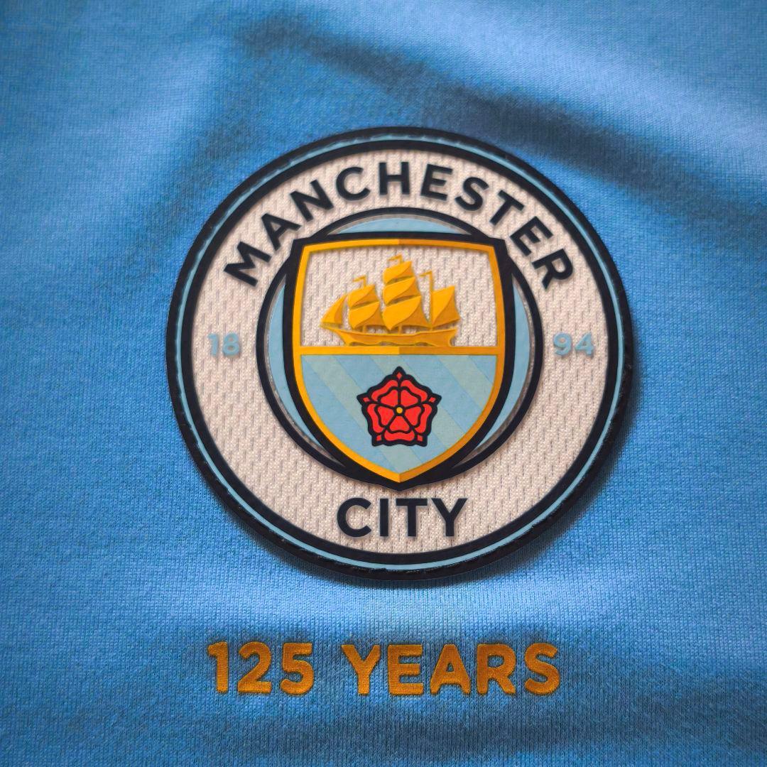 マンチェスター・シティ 125周年記念シャツ 水色 PUMA oasis