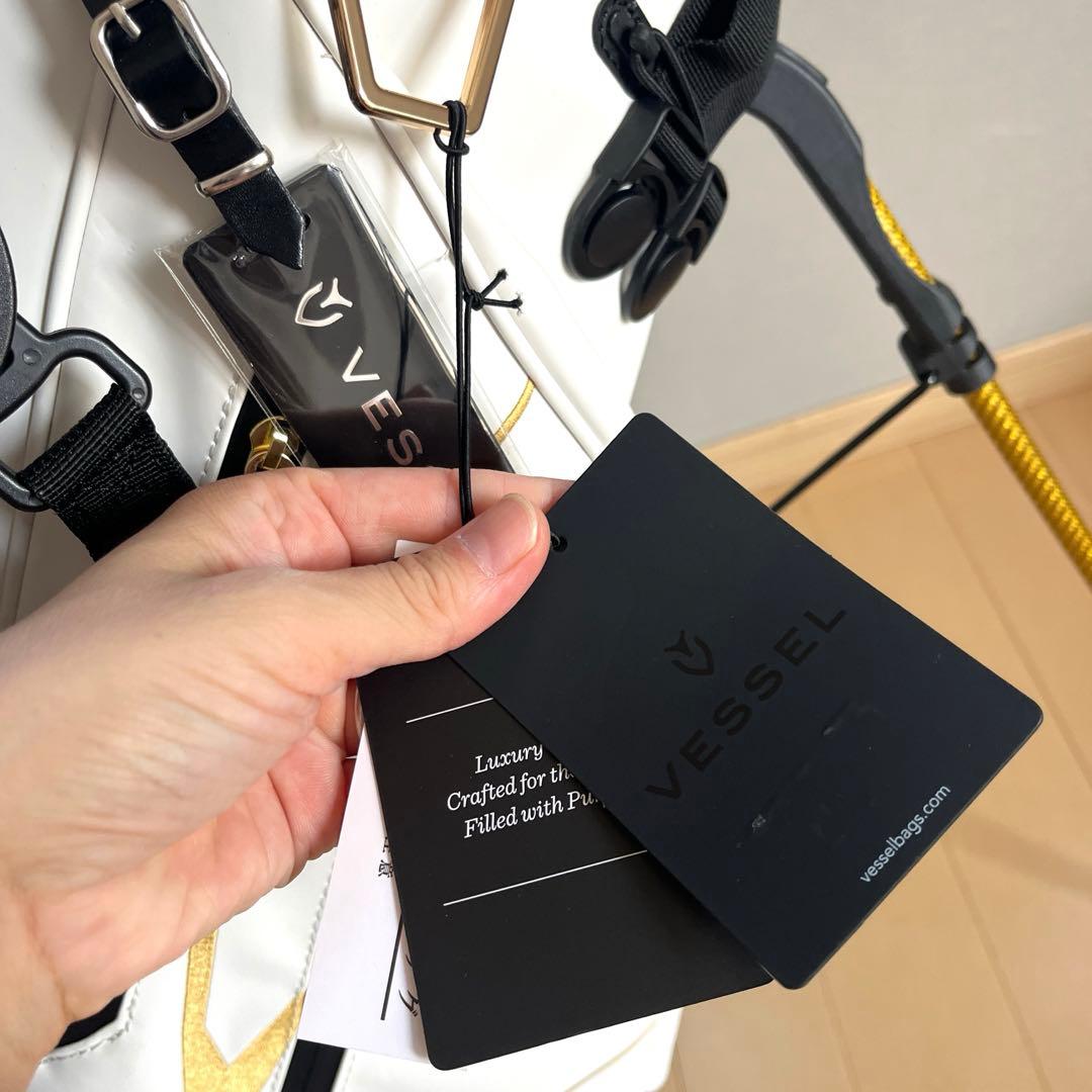 新品VESSEL ベッセルキャディバッグ　VLS LUX LTD7530221