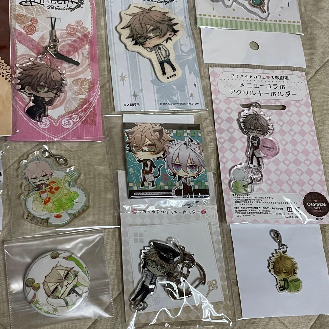 アムネシア　ケント　まとめ売り　アクリルキーホルダー　缶バッジ　ポーチ他　20点